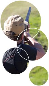 Sporting Clays Shooter in Picture Bubbles